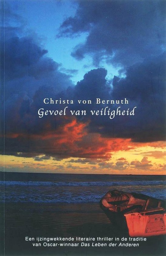 Cover van het boek 'Gevoel van veiligheid' van Christa von Bernuth