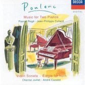Music For Two Pianos / Violin Sonata / Élégie For Horn
