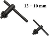 Boorkopsleutel - Boorsleutel - Boormachine - Sleutel 10 & 13 mm