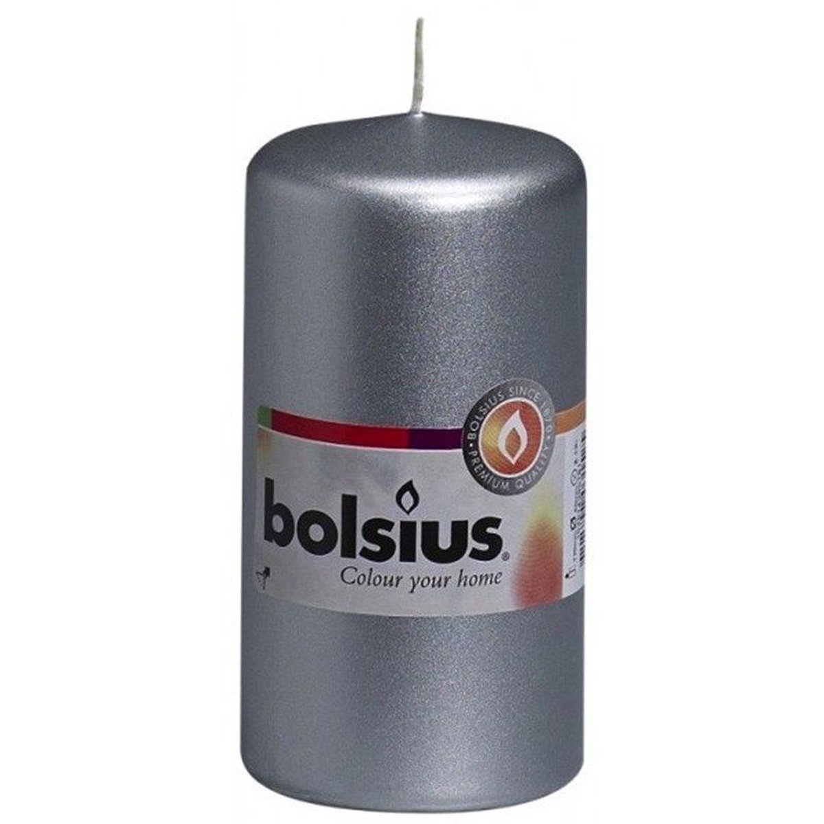 Bolsius Stompkaars Zilver