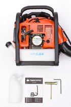 TIMBERPRO - Bladblazer - Benzine – Rug gedragen - 65 cc - Blaassnelheid 350 km/h
