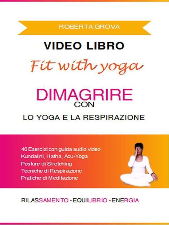 Video Libro Dimagrire con lo Yoga e la Respirazione - cover