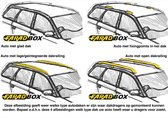 Faradbox Dakdragers Hyundai i20 Active 2015> open dakrail, 100kg laadvermogen