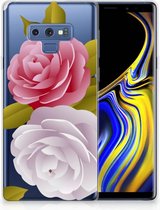 Geschikt voor Samsung Galaxy Note 9 TPU-siliconen Hoesje Roses