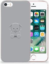 iPhone SE | 5S Uniek TPU Hoesje Baby Olifant