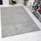 Vloerkleed Prime Shaggy - Grijs - Diameter 160 cm - 1800 gr/m²