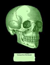 Green Skull Composition Notebook