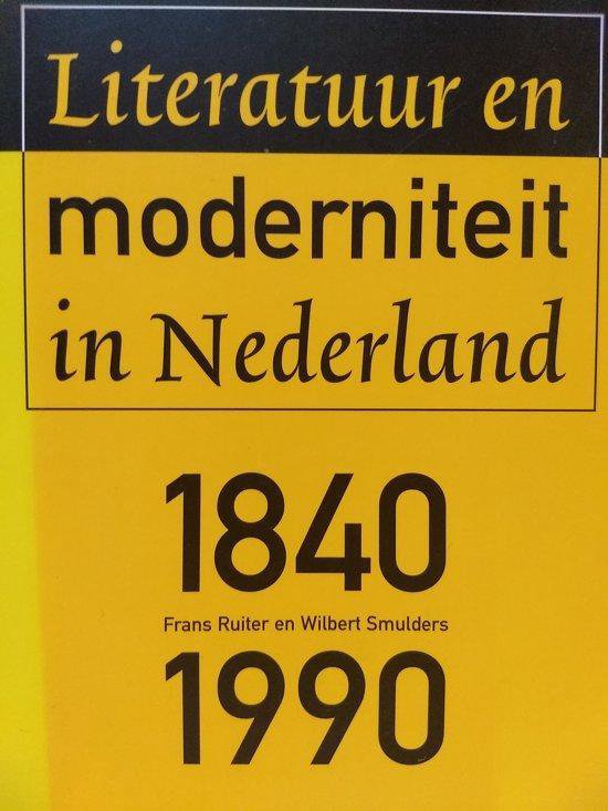 9789029537063 - Literatuur en moderniteit in Nederland 1840-1990