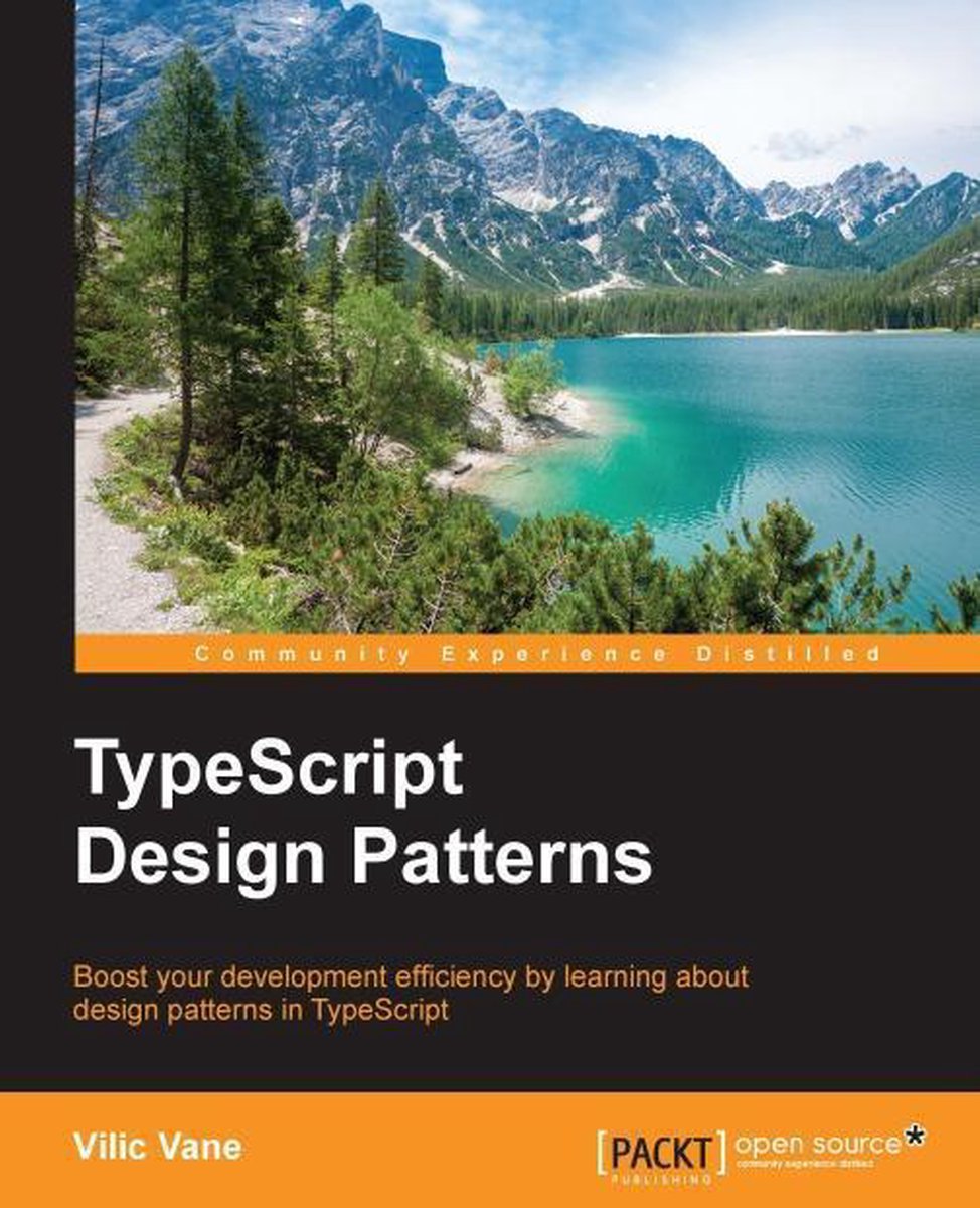 Omslag van TypeScript Design Patterns