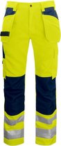 Pantalon de travail Projob Prio - Jaune / Marine - 6531 - taille 50