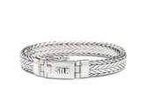 SILK Jewellery - Zilveren Armband - Alpha - 390.19 - Maat 19