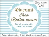 Nacomi - Shea Butter Cream krem do twarzy z witaminą E i kwasem hialuronowym 50+ na dzień 50ml