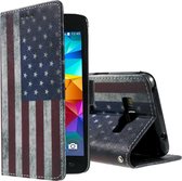 Samsung Galaxy Grand Prime SM-G530H USA vlag agenda wallet hoesje