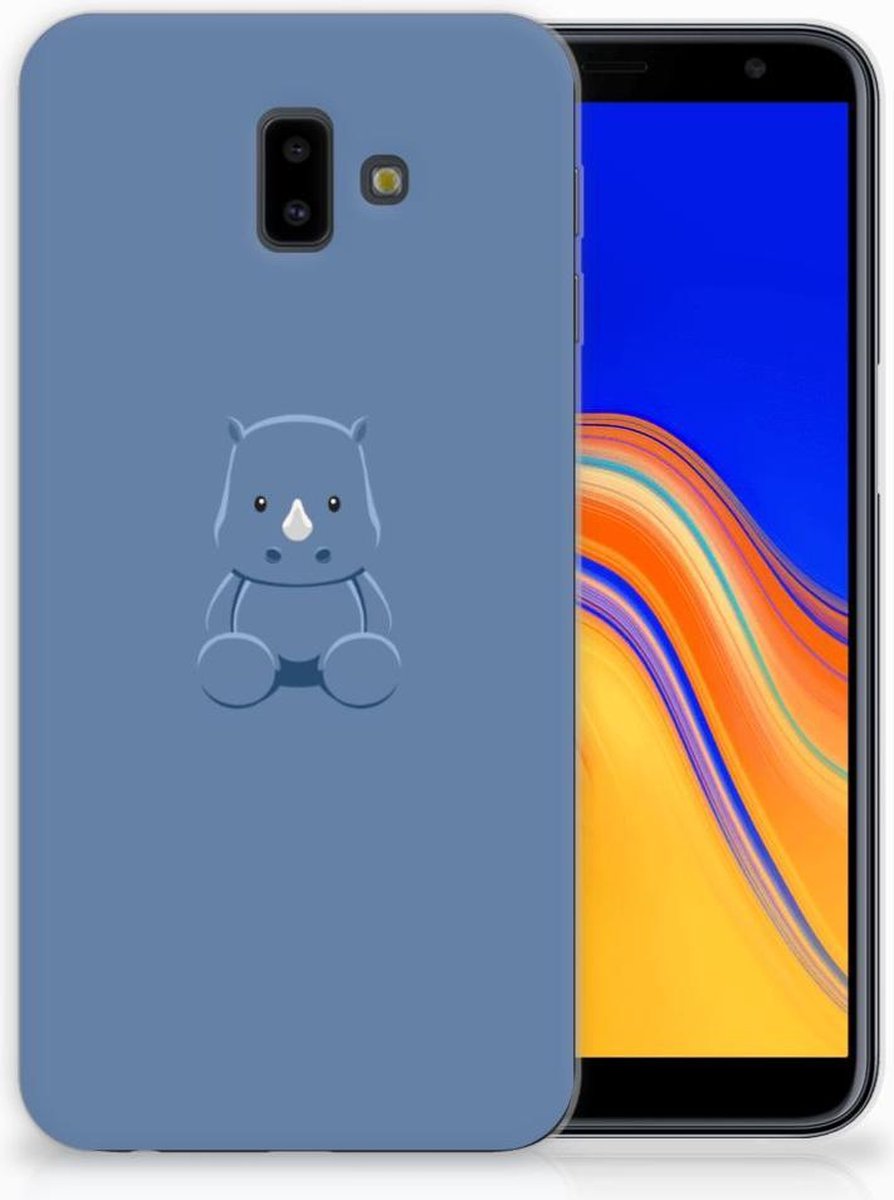 Samsung Galaxy J6 Plus (2018) Telefoonhoesje met Naam Baby Rhino