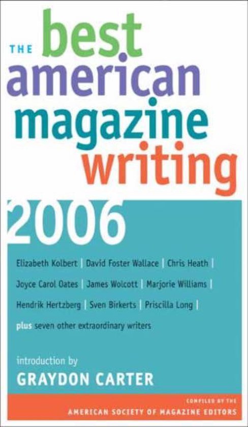 The Best American Magazine Writing 2006 - cover