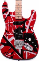 Mini gitaar Van Halen Frankenstratt Theme