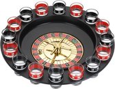 Roulette drinkspel met 16 glazen - Shot roulette casino - Feestspel - Drankspel - Roulette goktafel set