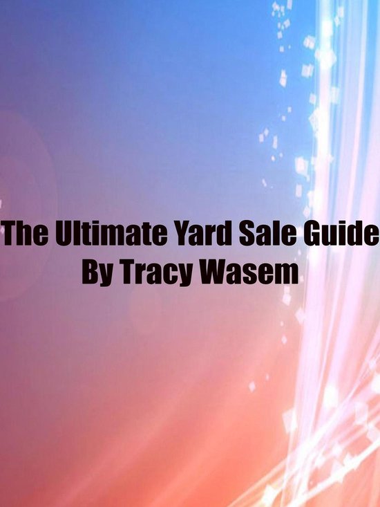 The Ultimate Yard Sale Guide - cover