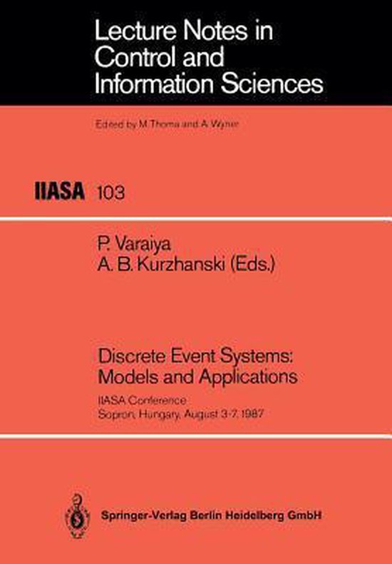 Discrete Event Systems - cover