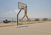 Poster Basketbal In de Californische zon - Large 50x70 cm - Sport