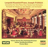 Kozeluh/Fröhlich: Concertos for piano 4-hands