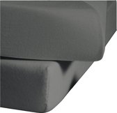 Senza Donna 180 GSM Hoeslaken Grijs - 140x210+35 cm
