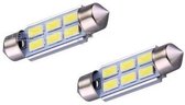 CANBUS Dome Auto Interieur Licht 6 LED 5630 C5W SMD 39mm