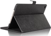 Samsung Galaxy Tab A 10.5 (2018) Hoes Leer Book Case Smart Cover Zwart - Hoesje van iCall