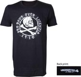 Uncharted 4 - Pro Deus Qvod Licentia 1710 T-shirt - M