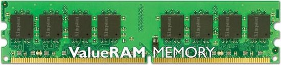 Kingston Technology ValueRAM 2GB 800MHz DDR2 Non-ECC CL5 DIMM geheugenmodule