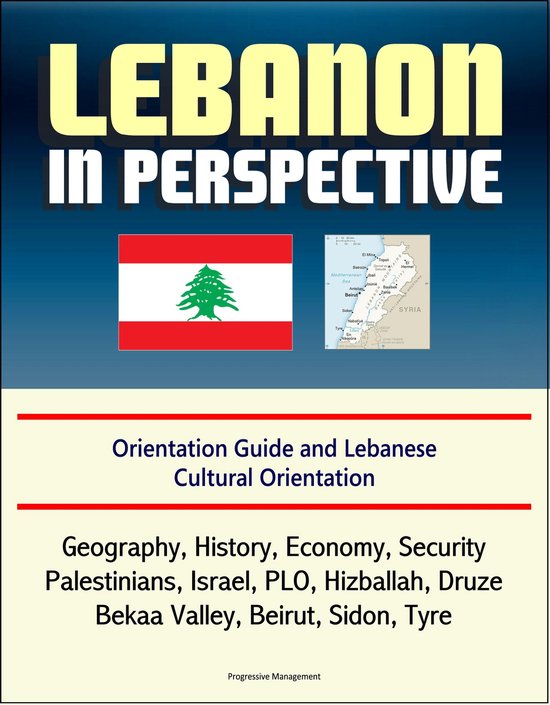 Lebanon in Perspective: Orientation Guide and Lebanese Cultural Orientation: Geography, History, Economy, Security, Palestinians, Israel, PLO, Hizballah, Druze, Bekaa Valley, Beirut, Sidon, Tyre