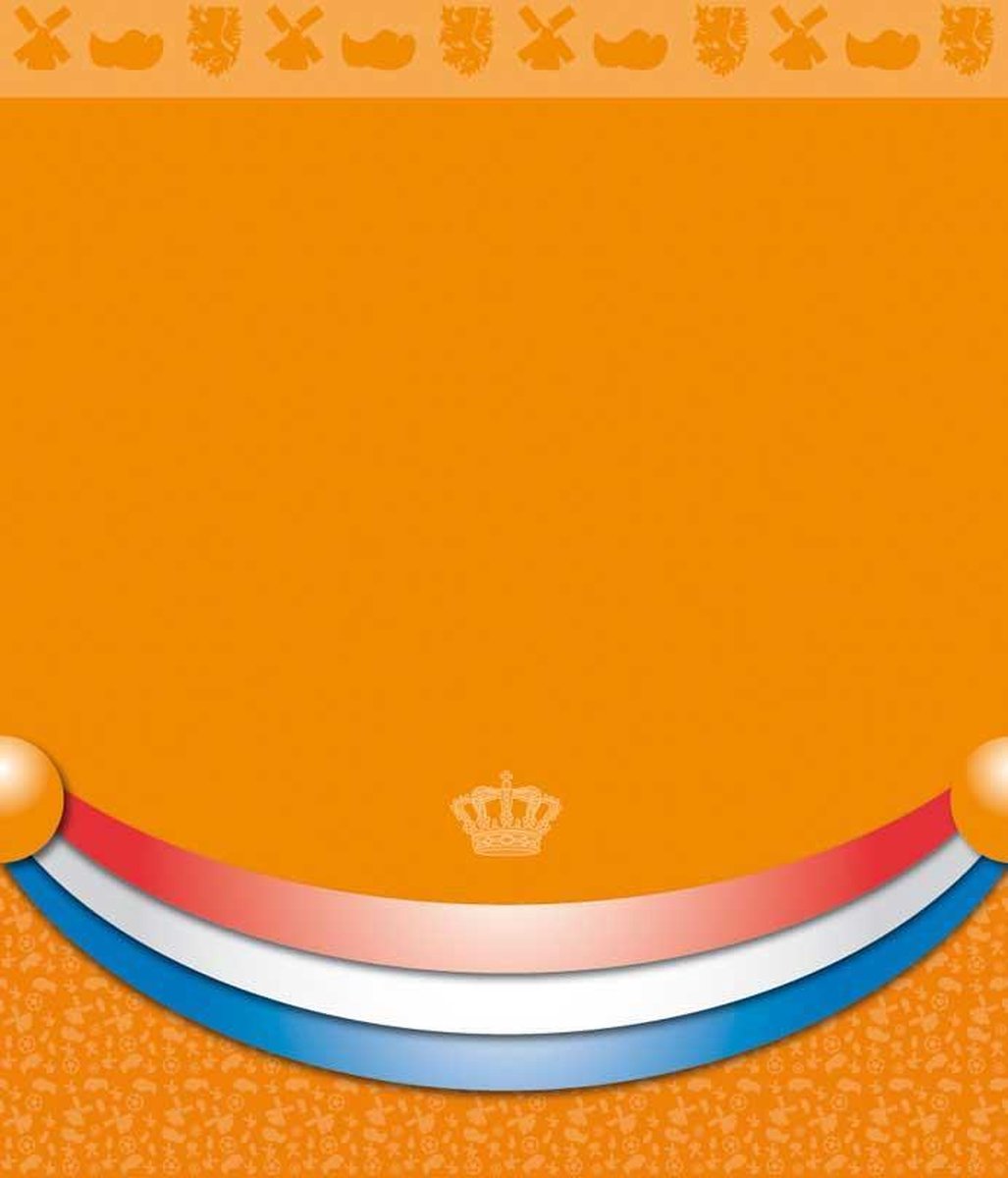 Oranje Tafelkleed 180x130cm