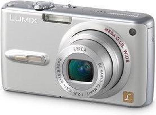 Panasonic LUMIX DMC-FX07 (良品） Panasonic Lumix DMC-FX07 - Stijlvolle Zilveren Camera | bol