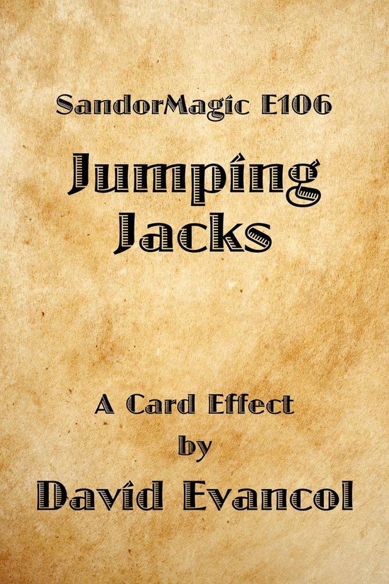 SandorMagic E106: Jumping Jacks - cover