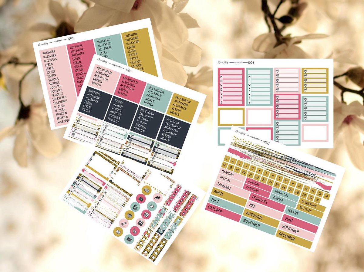 Planner Stickers Streep 1003 voor Mascha Planner | bol.com