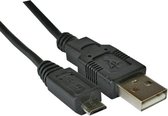 Cable Company TAK67421 USB-kabel 2 m USB 2.0 USB A Micro-USB B Zwart