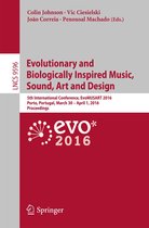 Lecture Notes in Computer Science 9596 - Evolutionary and Biologically Inspired Music, Sound, Art and Design