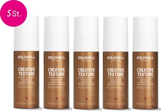 Goldwell StyleSign Roughman Cream - Styling crème - 5x 100 ml | bol.com