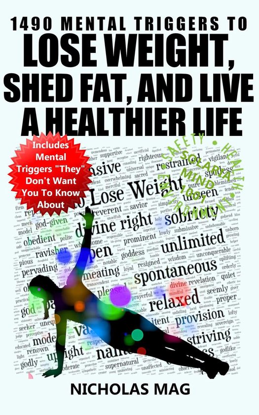 1490 Mental Triggers to Lose Weight, Shed Fat, and Live a He ... - cover