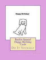 Boykin Spaniel Happy Birthday Cards