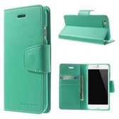 Goospery Sonata Leather case hoesje iPhone 6 Mint groen