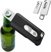 Geschikt voor iPhone 4/4s Hoesje Bier Fles Opener Case Bieropener Cover - Wit