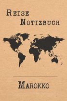 Reise Notizbuch Marokko