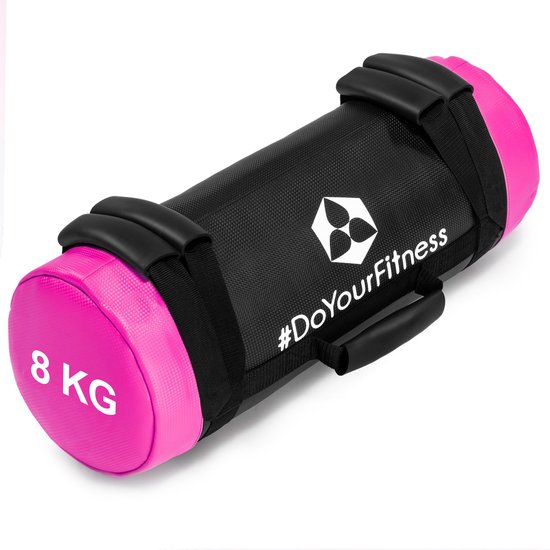 #DoYourFitness® - Core Bag / Gewicht Bag »Carolous« van 5 kg tot 30 kg - 2 handgrepen en 1 riem - Kracht / fitness bag voor kracht-, uithoudings-, gevechts- en coördinatietraining 8kg