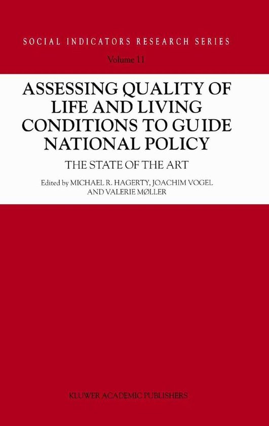 Social Indicators Research Series 11 Assessing Quality of Life and