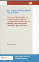 Het vennootschapsrecht van Holland