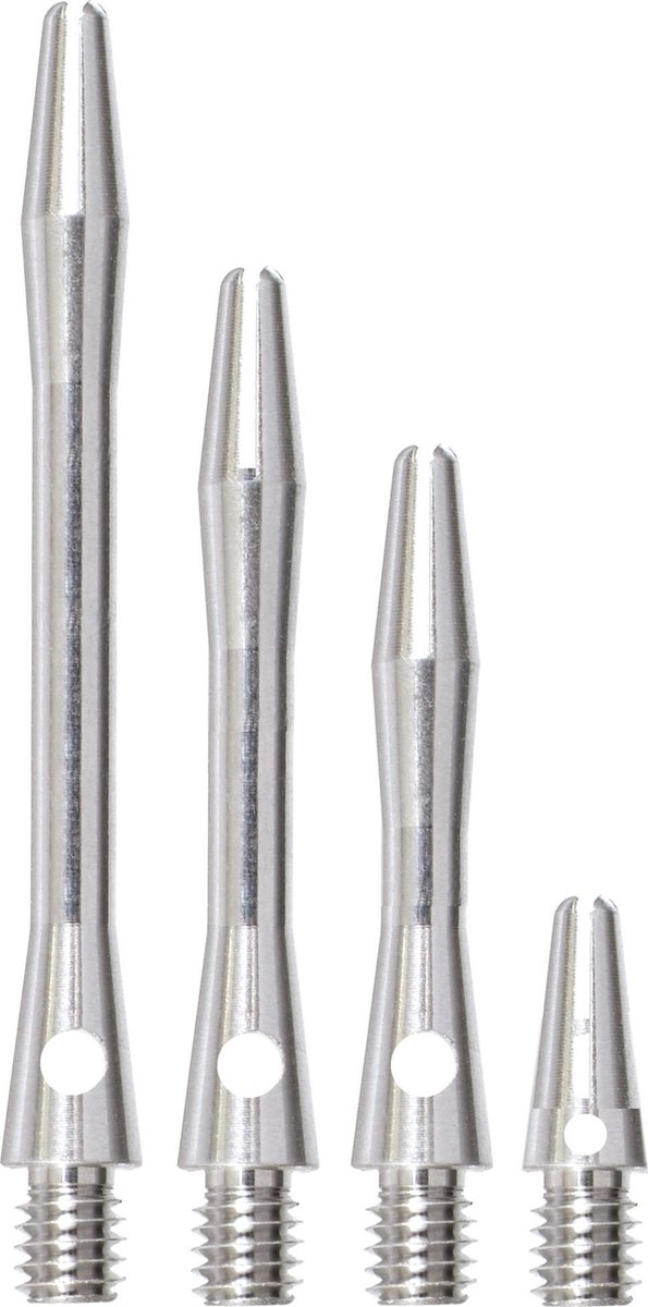 ABC Darts - Dart Shafts - Aluminium Zilver - Short - 3 Sets (9 stuk) van ABC Darts — afbeelding 2