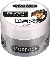 Morfose Haircolorwax/Haarkleur wax - Black 100ml