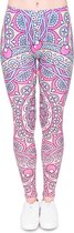 ZUMPREMA Mandala Pink legging