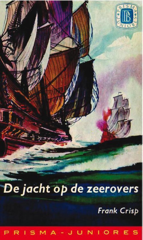 Cover van het boek 'Jacht op de zeerovers' van F. Crisp